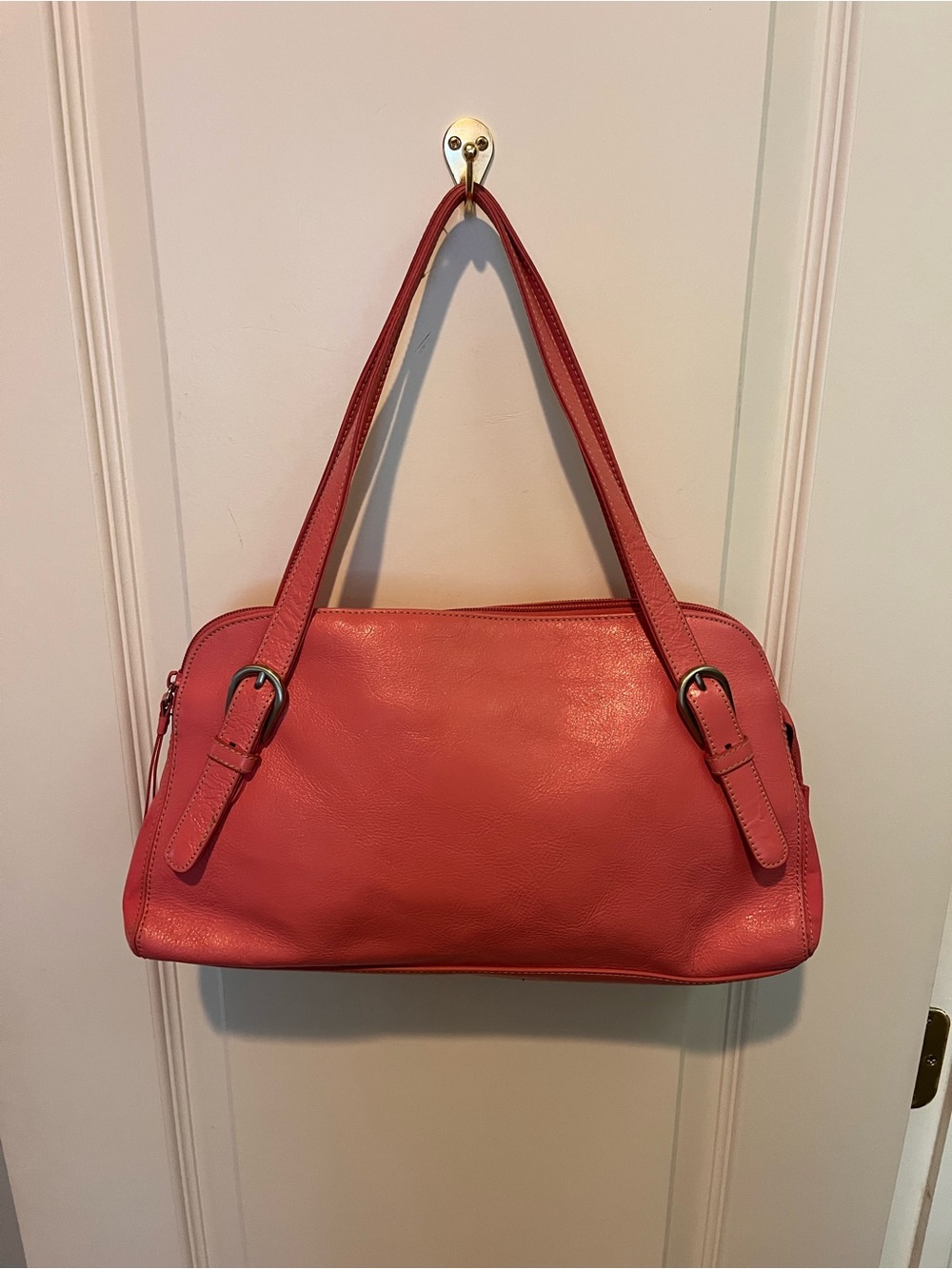 Franco Sarto Coral Leather Shoulder Bag